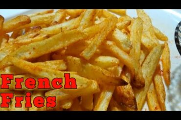 French Fries Recipe | Homemade French Fries Recipe In Bengali | Manu Kitchen