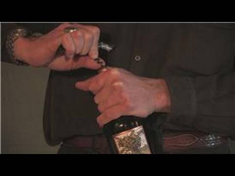 Wine Advice : How to Open a Wine Bottle With a Corkscrew Wine Advice : How to Open a Wine Bottle With a Corkscrew