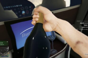 enjoying some nice wine