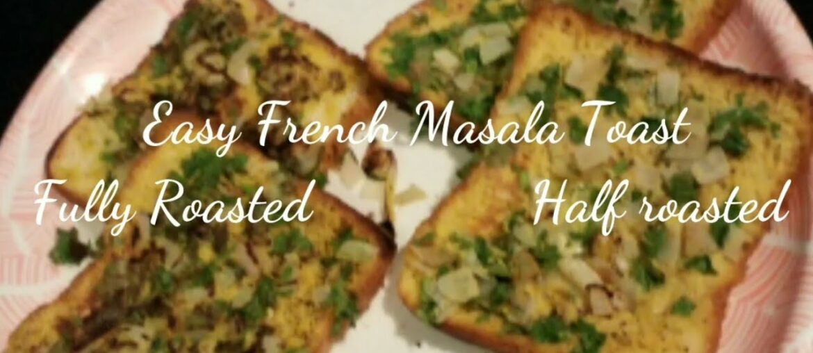 French Masala Toast Indian Style Yummy Snack | Easy Cooking Recipes | Snack or Breakfast