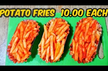 Homemade Potato Fries/Pwede Pang Negosyo w/ costing/Panlasang PINOY recipe