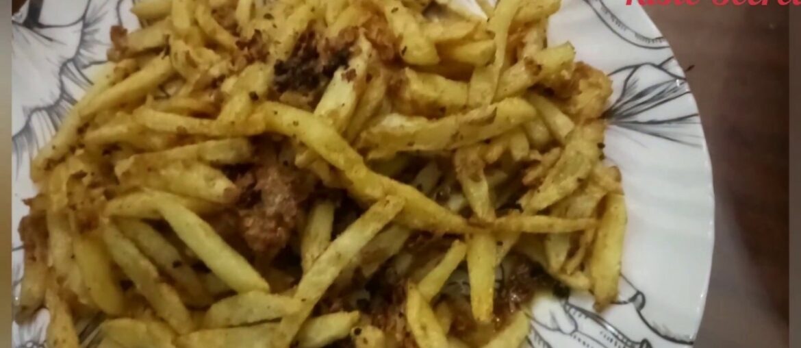 Masala French Fries Recipe | मसाला फ्रेंच फ्राइज | Restaurant Style French Fries | Aloo Finger Chips