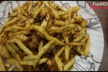 Masala French Fries Recipe | मसाला फ्रेंच फ्राइज | Restaurant Style French Fries | Aloo Finger Chips