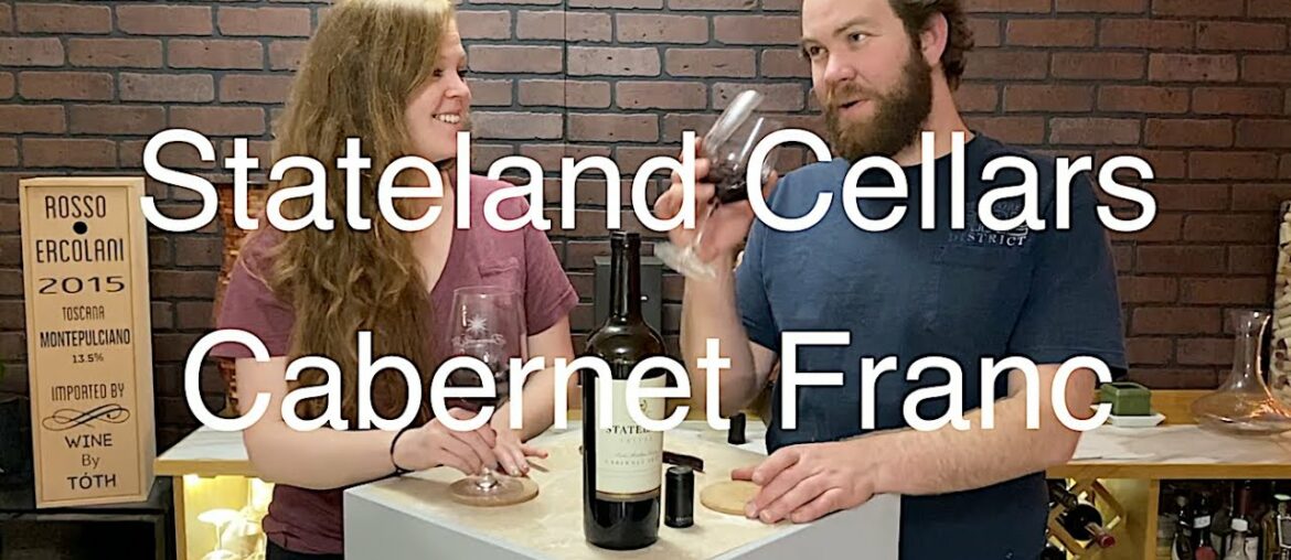 Tasting Wine reviews Stateland Cellars Cabernet Franc Tasting Wine reviews Stateland Cellars Cabernet Franc