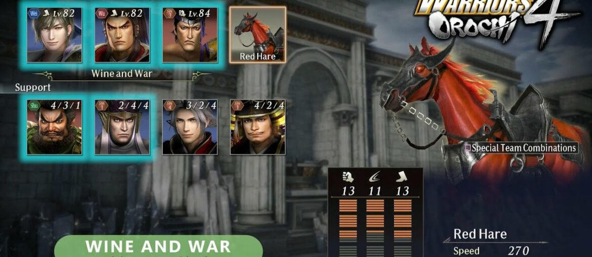 Warriors Orochi 4 - (STC-32) - Wine and War (Chaotic Difficulty)