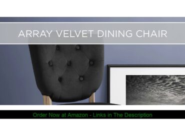 ❄️ Modway Array French Vintage Tufted Performance Velvet Fully Assembled, Four Dining Chair, Ivory