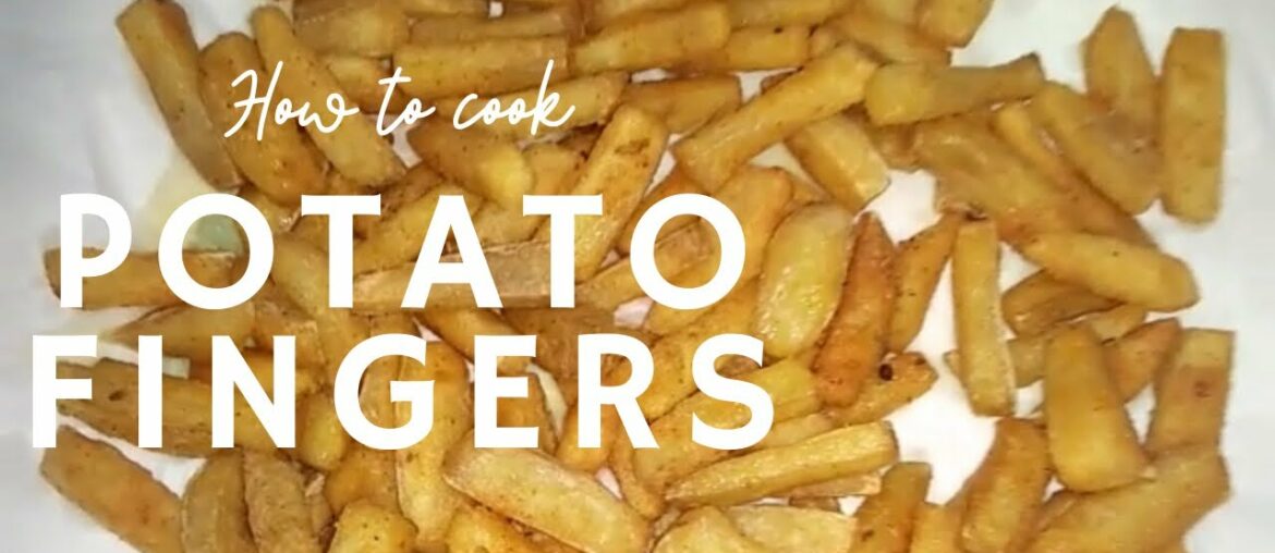 Potato finger recipe | crispy French fries| how to make McDonalds French fries| potato starter