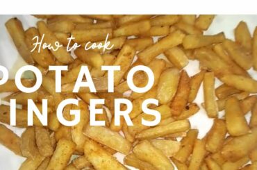 Potato finger recipe | crispy French fries| how to make McDonalds French fries| potato starter