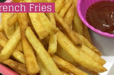 Crispy French fries Recipe - Homemade Crispy French Fries | Masala Kitchen
