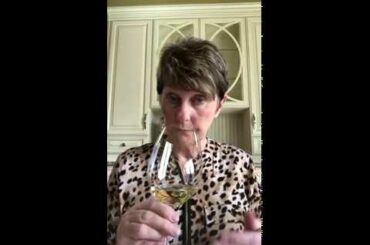 Wine tasting of a French Chardonnay and a New Zealand Sauvignon Blanc.