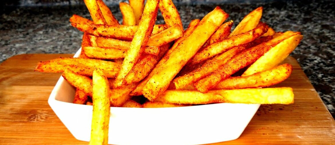 Crispy French Fries Recipe - Dry with Hair Dryer - Make at home Like in Restaurant