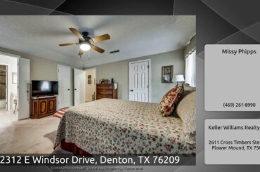 2312 E Windsor Drive, Denton, TX 76209