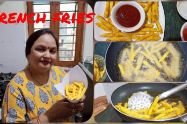 kaise banayein crispy french fries ghar par ??? | french fries recipe in hindi | annapurna