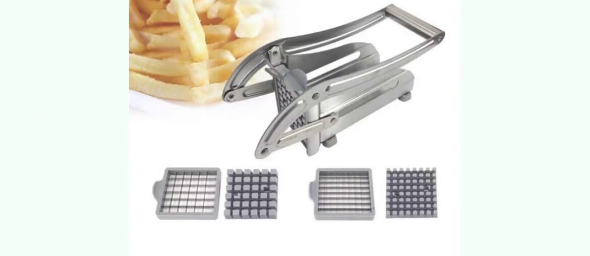Stainless Steel French Fry Potato Chipper Cutter Slicer Cucumber Chopp