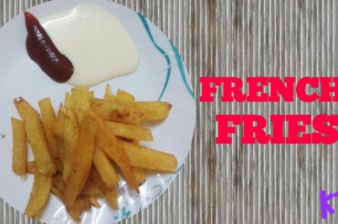 Crispy French Fries I Homemade crispy fries recipe I Easy Recipe