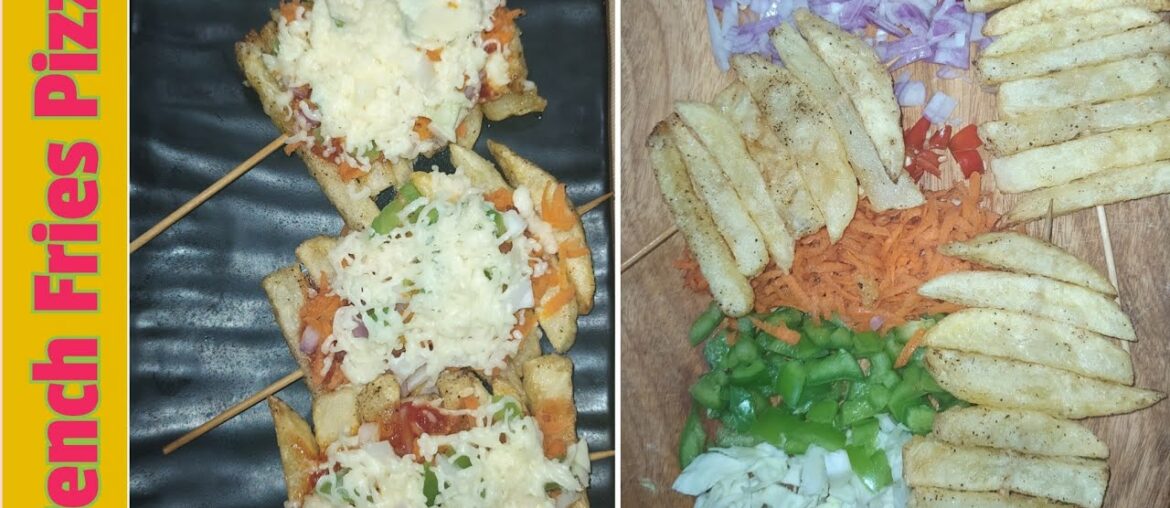 French Fries Pizza new recipe / ফ্রেঞ্চ ফ্রাই পিৎজা নতুন মজার  রেসিপি