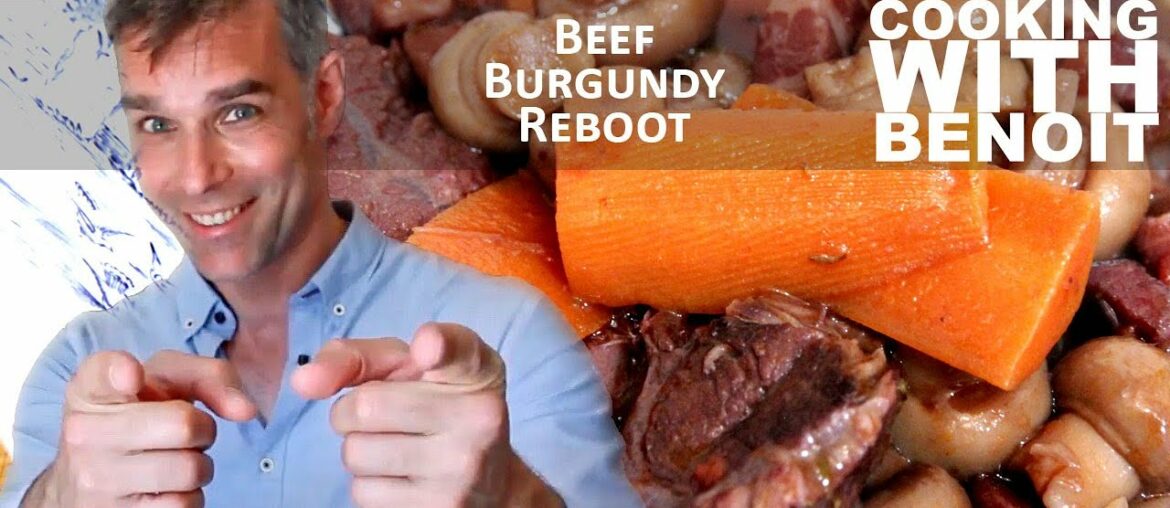 Beef stew with red wine (Bœuf Bourguignon) : French recipe in English - Reboot