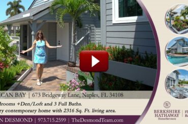 PELICAN BAY | 673 Bridgeway Lane, Naples, FL 34108 (TheDesmondTeam.com)