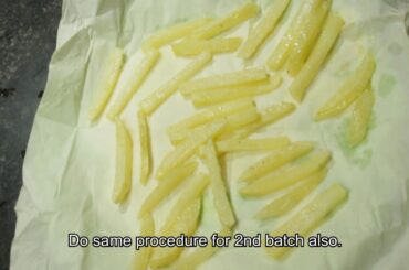 How to make crispy french fries recipe | Homemade perfect french-fries recipe | Kovai Kitchen