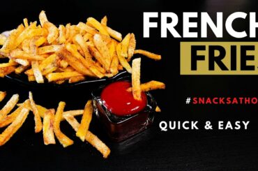 Crispy French Fries Recipe | Homemade Perfect French Fries Recipe | Lockdown Special