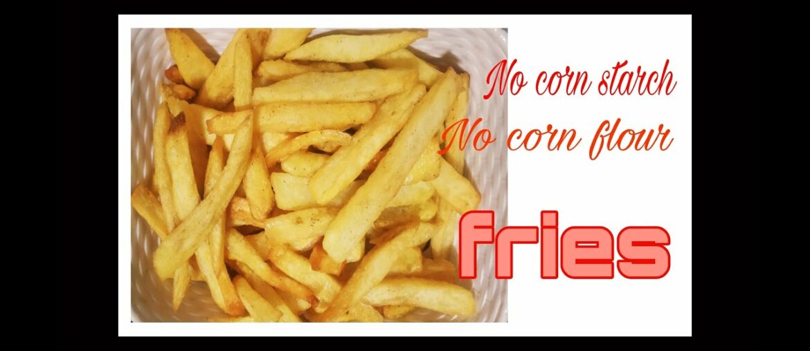 French fries Recipe/In lockdown French Fries at home/Fries.