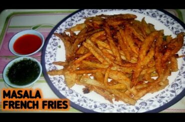 Masala French Fries (Ramzan Special) Recipe In Urdu/Hindi || Kashmiri food
