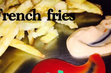 FRENCH FRIES| RESTAURANT STYLE FRIES| EVENING SNACK| QUICK & TASTY|POTATO RECIPES|🍟🍟🍟☕☕🥔😋🤤|
