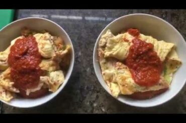 Korean Fried Rice with a French-Korean Omelette