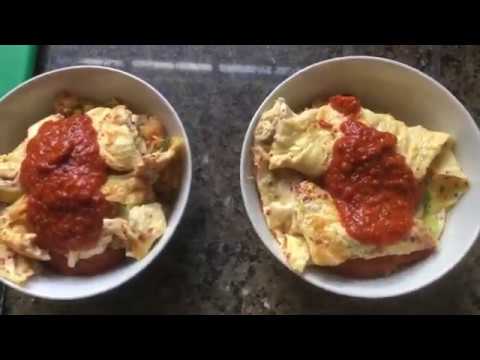 Korean Fried Rice with a French-Korean Omelette Korean Fried Rice with a French-Korean Omelette