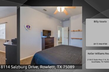 8114 Salzburg Drive, Rowlett, TX 75089