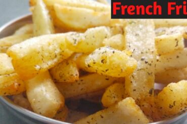 French Fries - फ्रेंच फ्राईज । indian style french fries Recipe । Homemade crispy snack ।