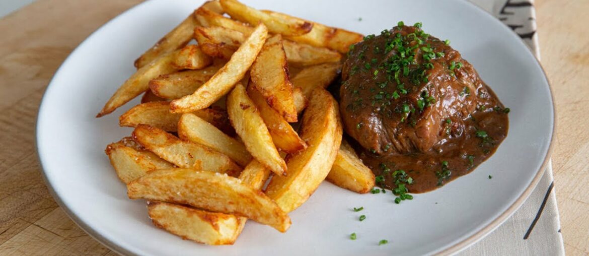 Steak Diane and Pommes Frites (French Fries) with Chef Ludo Lefebvre