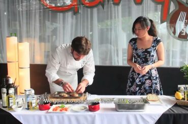 BPTV: Episode 2 - Nutridos Healthy Recipe - Salmon Bruschetta