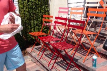 Fermob French Bistro Chairs Care & Maintenance with Chad Harris