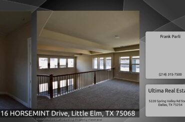 1216 HORSEMINT Drive, Little Elm, TX 75068