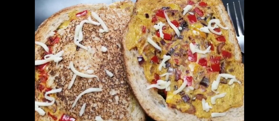 Yummy Veggie French Toast ! Healthy Breakfast ! Hunger Recipes ! Makes Cooking Simple.