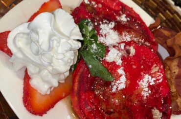 How to make Red velvet French Toast quick recipe