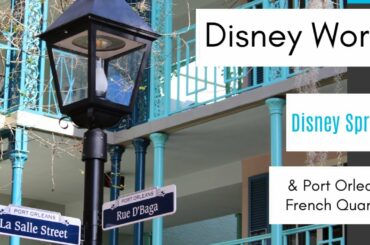 Disney World | Disney Springs via boat from Port Orleans French Quarter