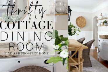 Thrifty Cottage Dining Room Refresh
