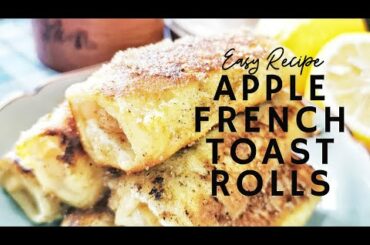 Apple French Toast Rolls・asmr・rochi's recipe
