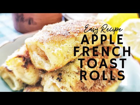 Apple French Toast Rolls・asmr・rochi's recipe Apple French Toast Rolls・asmr・rochi's recipe