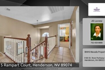 5 Rampart Court, Henderson, NV 89074