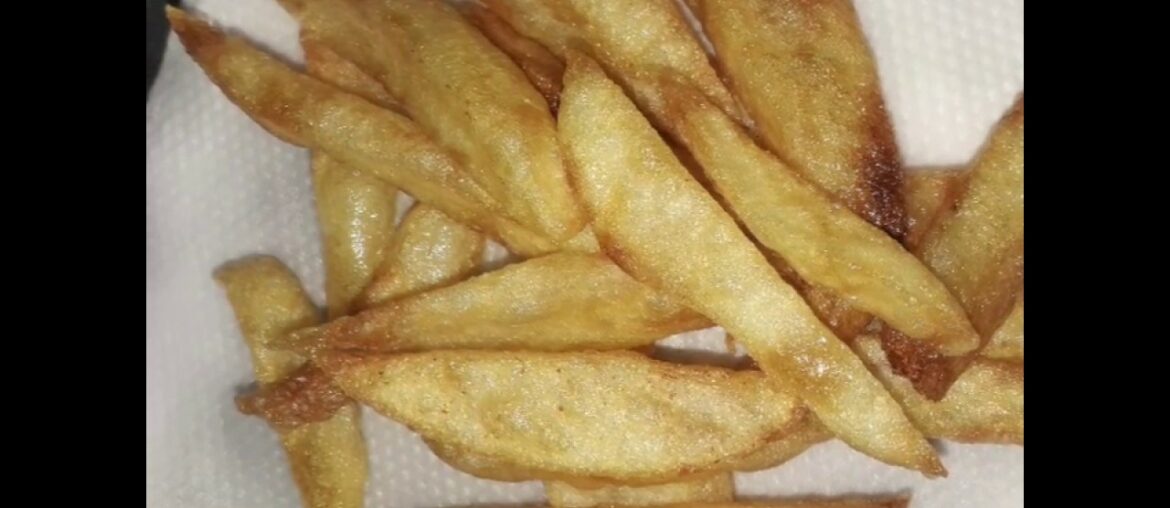 Perfect french fries ॥ McDonald's recipe॥ #crispynsoft #cookwithchandu