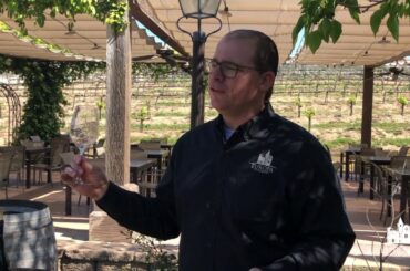 Tasting C'est la Vie Barrel Select Chardonnay with Matt Rice