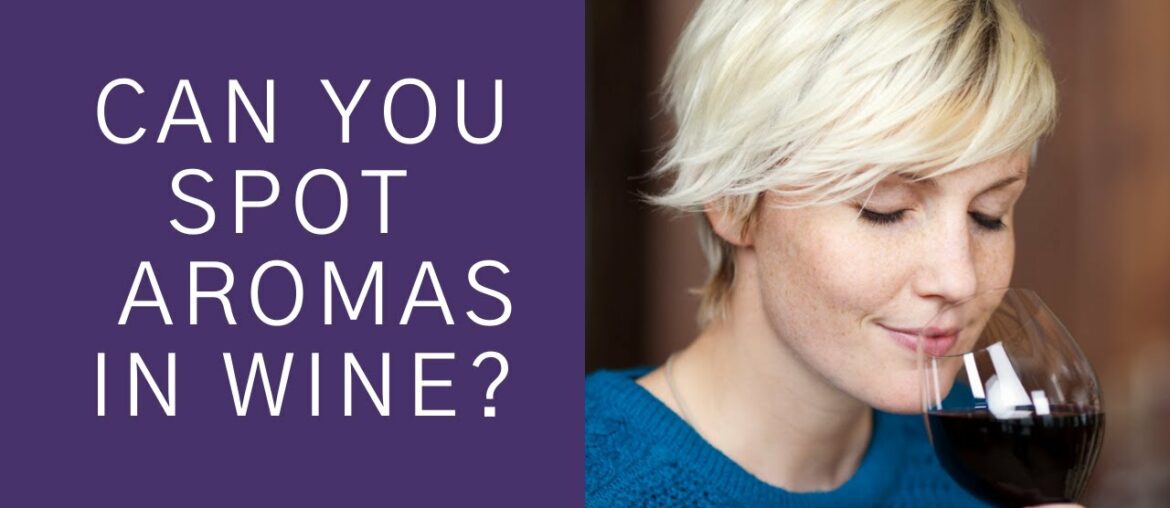 Can you spot aromas wine?