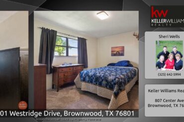 4401 Westridge Drive, Brownwood, TX 76801