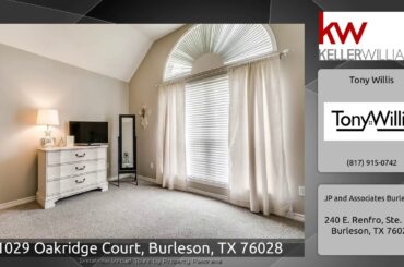 1029 Oakridge Court, Burleson, TX 76028
