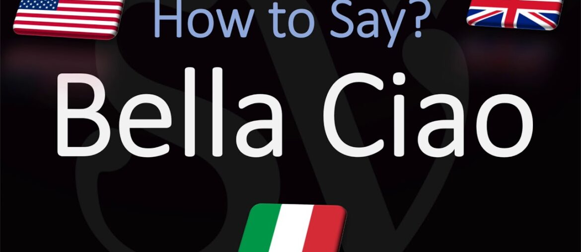 How to Pronounce Bella Ciao? (CORRECTLY) Italian Pronunciation (La Casa de Papel) How to Pronounce Bella Ciao? (CORRECTLY) Italian Pronunciation (La Casa de Papel)