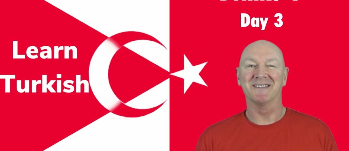 Learn Turkish Fast | Drinks in Turkish | Turkish Language Day 3 Learn Turkish Fast | Drinks in Turkish | Turkish Language Day 3