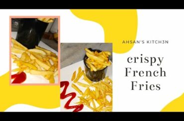 #Ramadan #Recipe || French Fries || How to make Perfect French Fries at home || Crispy French Fries